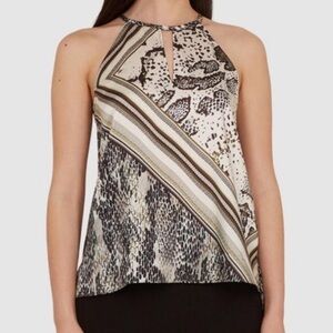 Ted Baker Sartay Quartz Halter Cami Top Sz 0
